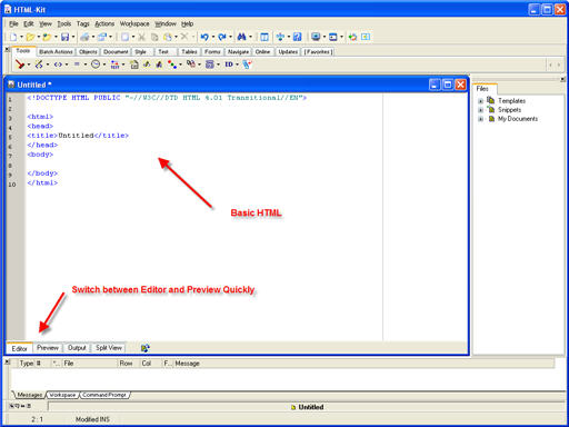 HTML Editor