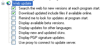 Spybot Settings 2